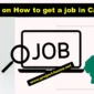 10 Ways on how to get a job in Cameroon?