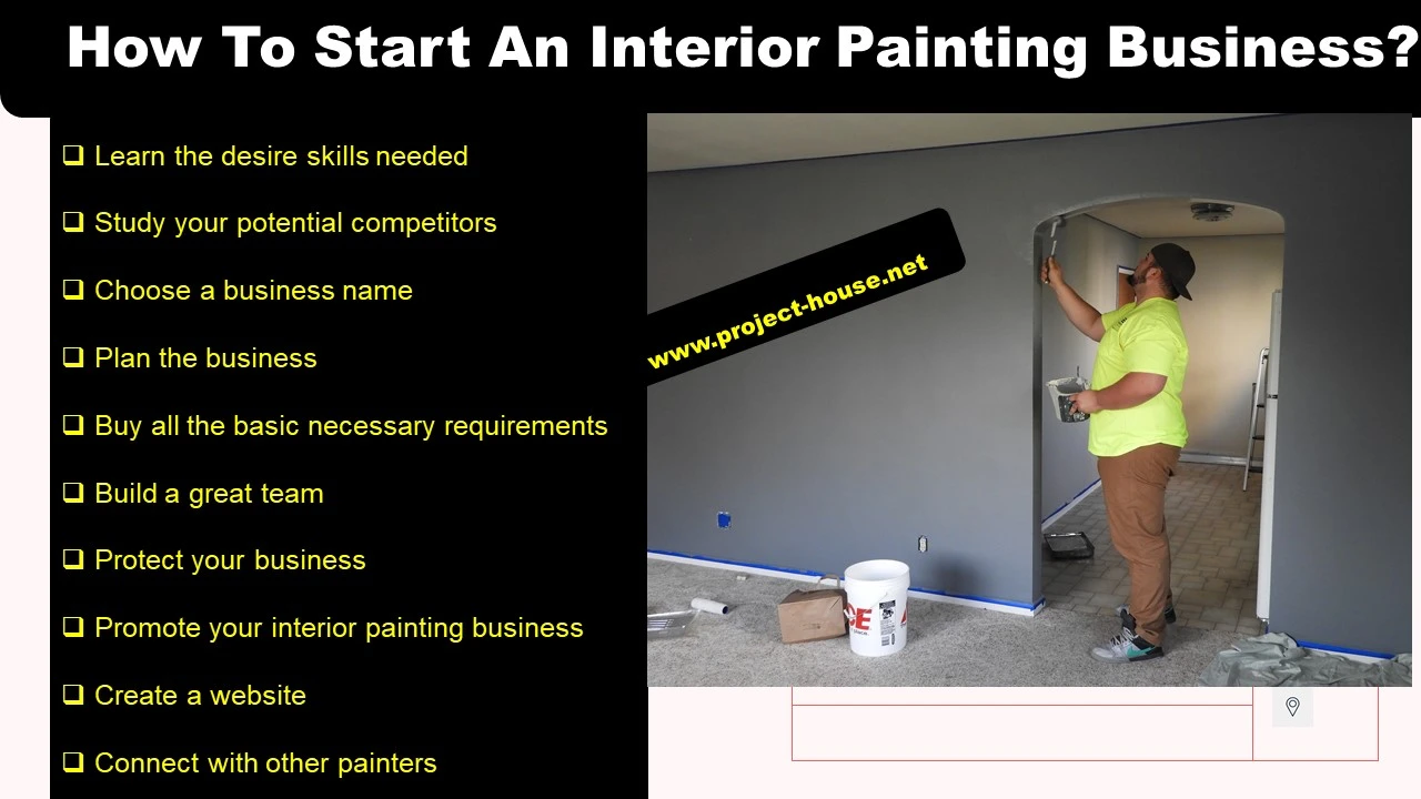 How to Start an Interior Painting Business?