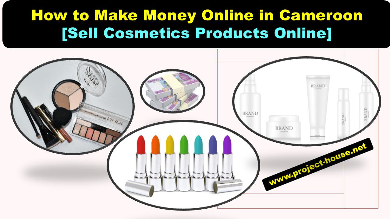Sell cosmetic products online