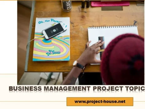Business Management Project Topics for students in Cameroon