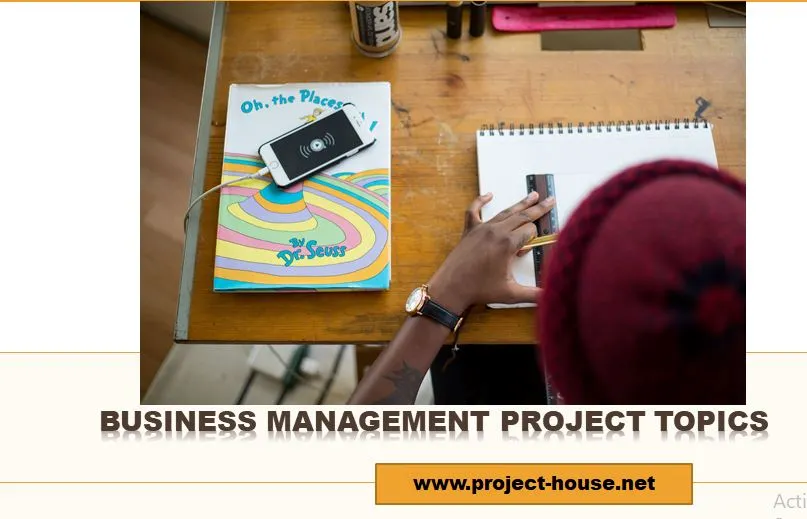 Business Management Project Topics for students in Cameroon
