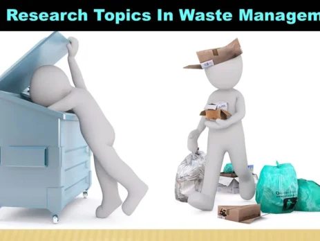 50+ Research Topics In Waste Management