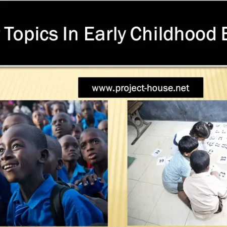 Seminar Topics In Early Childhood Education
