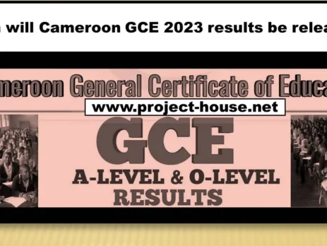 When will Cameroon GCE 2023 results be released?