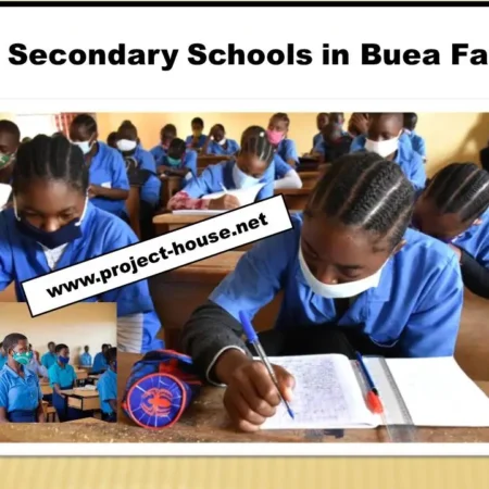 Full List of Secondary Schools in Buea Fako Division